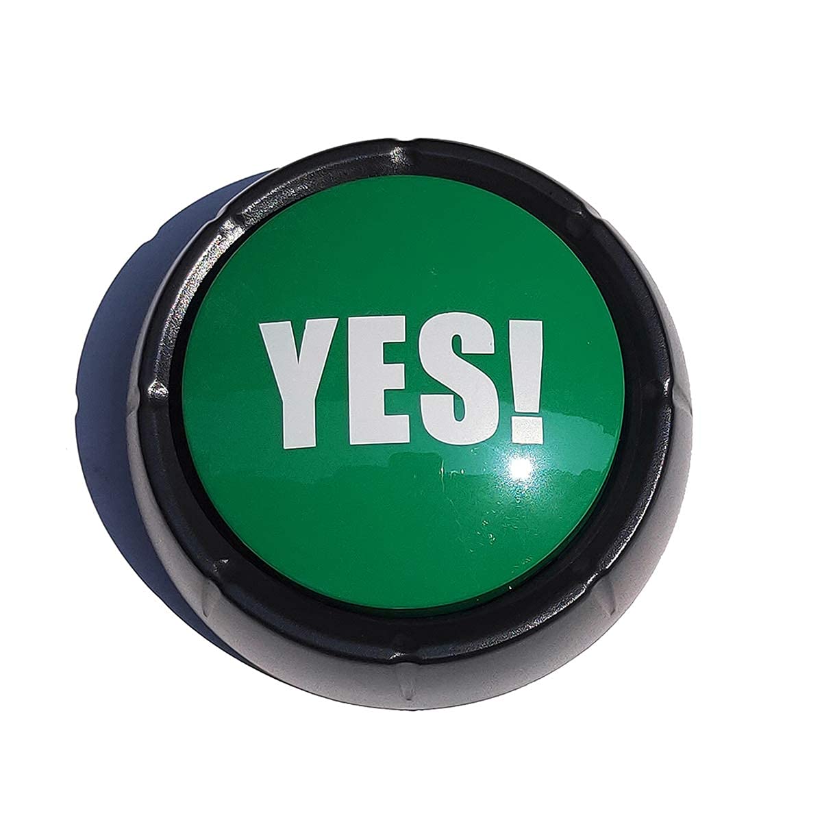 Joffreg YES Sound Button (Green) – Fun Yes Signal Gadget & Gag Gift