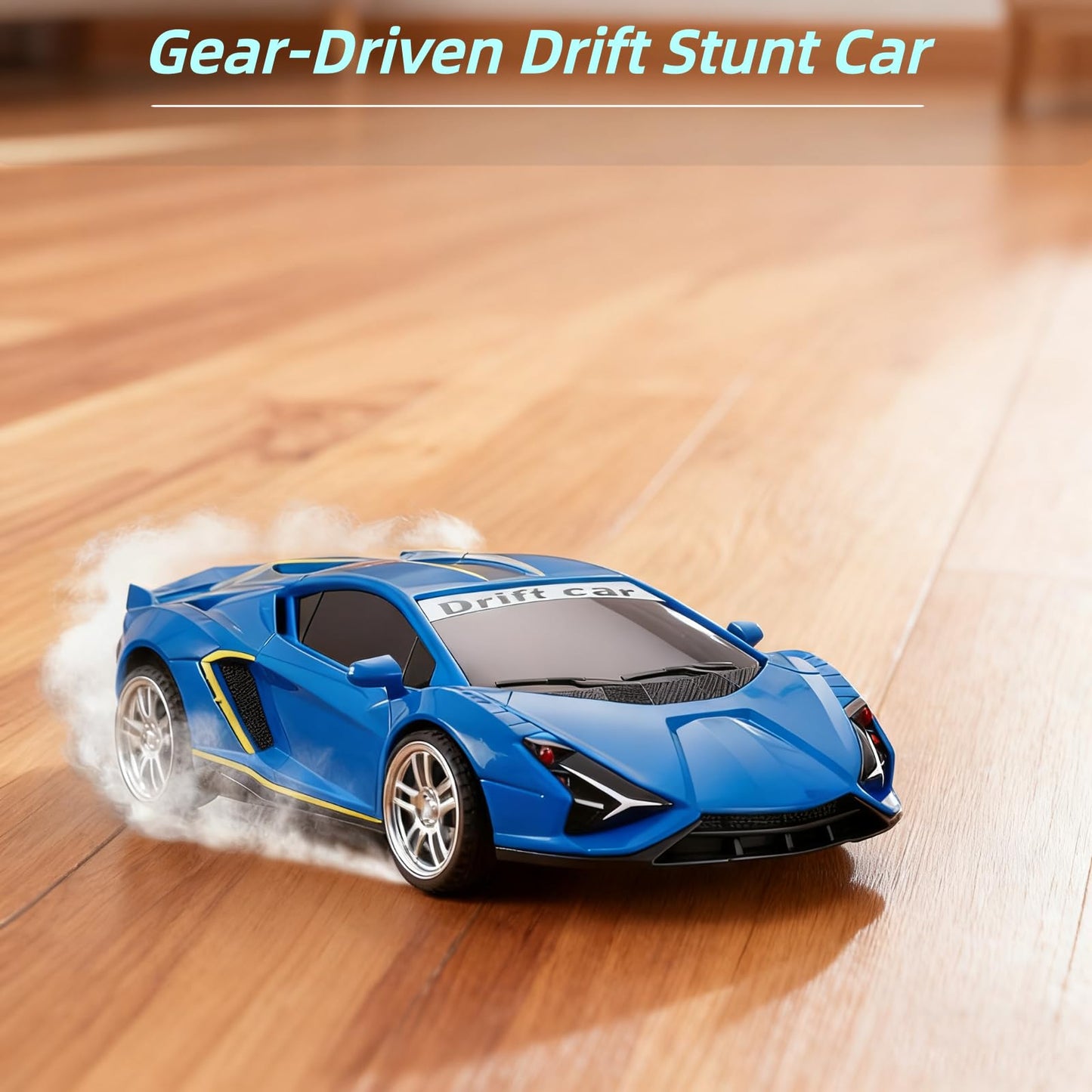 Johehe Inertia Drift Car Toys – 2-Pack Friction-Powered Push Cars for Kids Aged 3-6