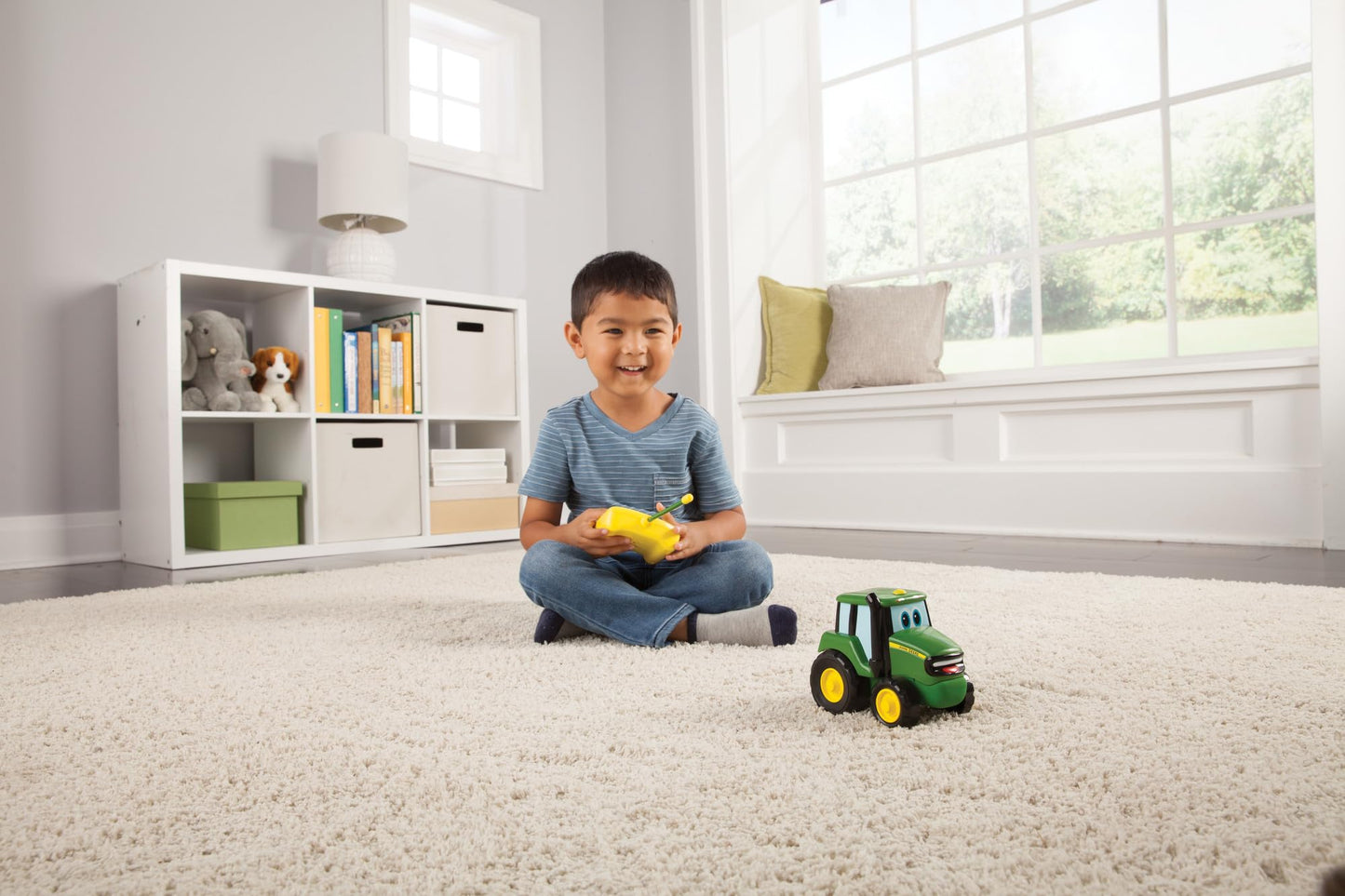 Tomy John Deere Johnny Tractor RC Toy – Green | Officially Licensed