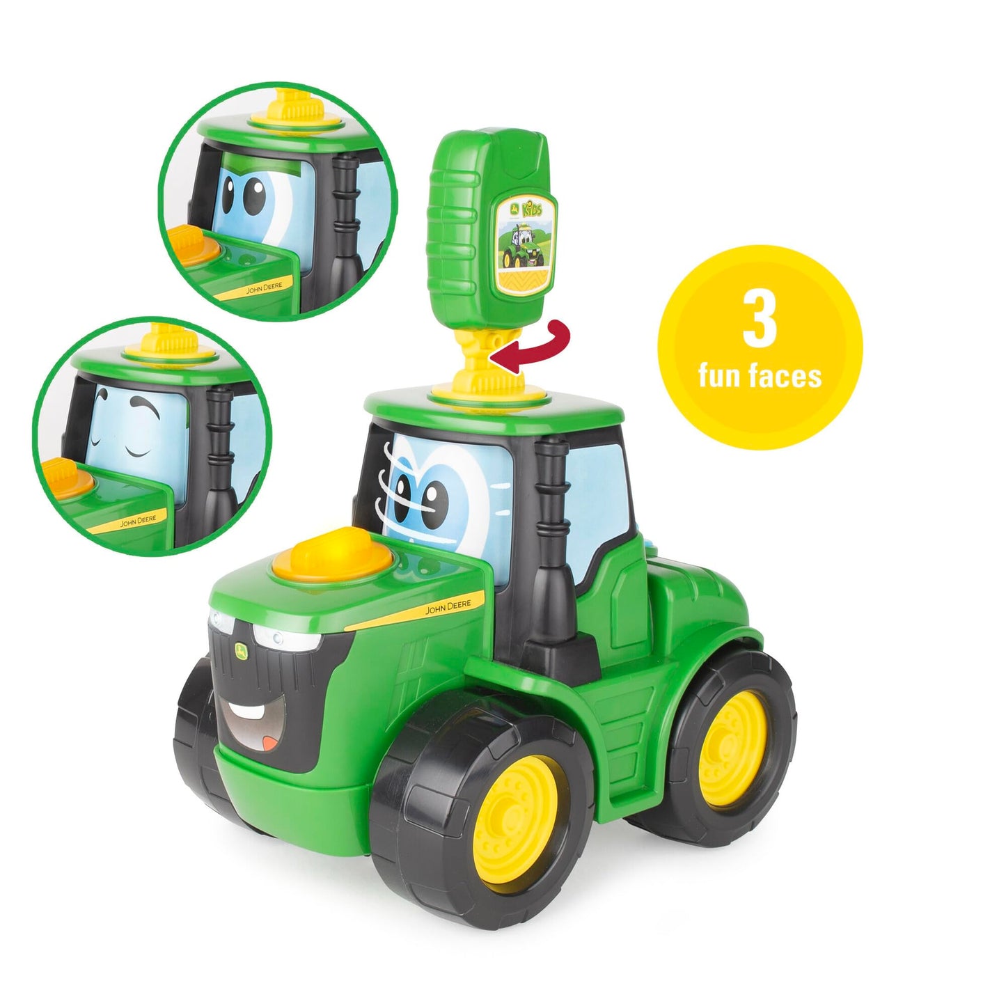 John Deere Key n Go Johnny Tractor — 13 Interactive Features | LP83017