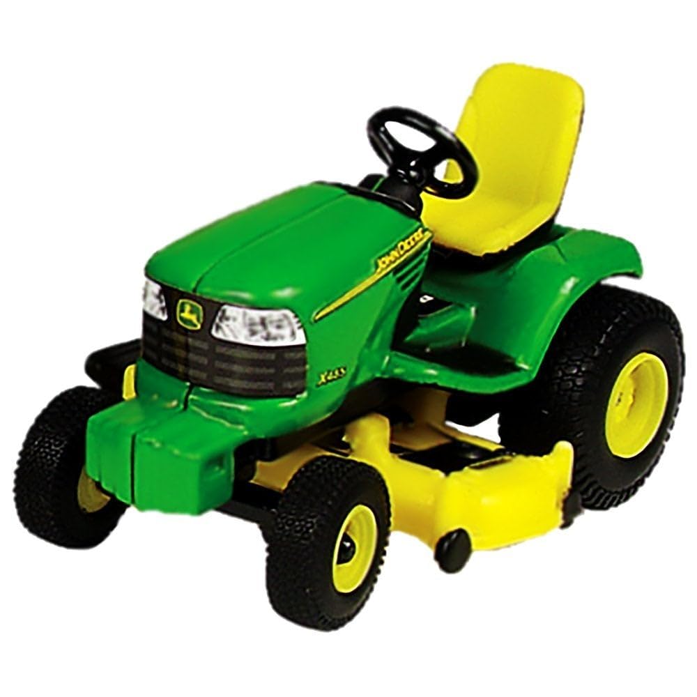 John Deere Lawn Tractor 1/32 Scale – Die-Cast Chassis, Authentic Details, Free Rolling Wheels