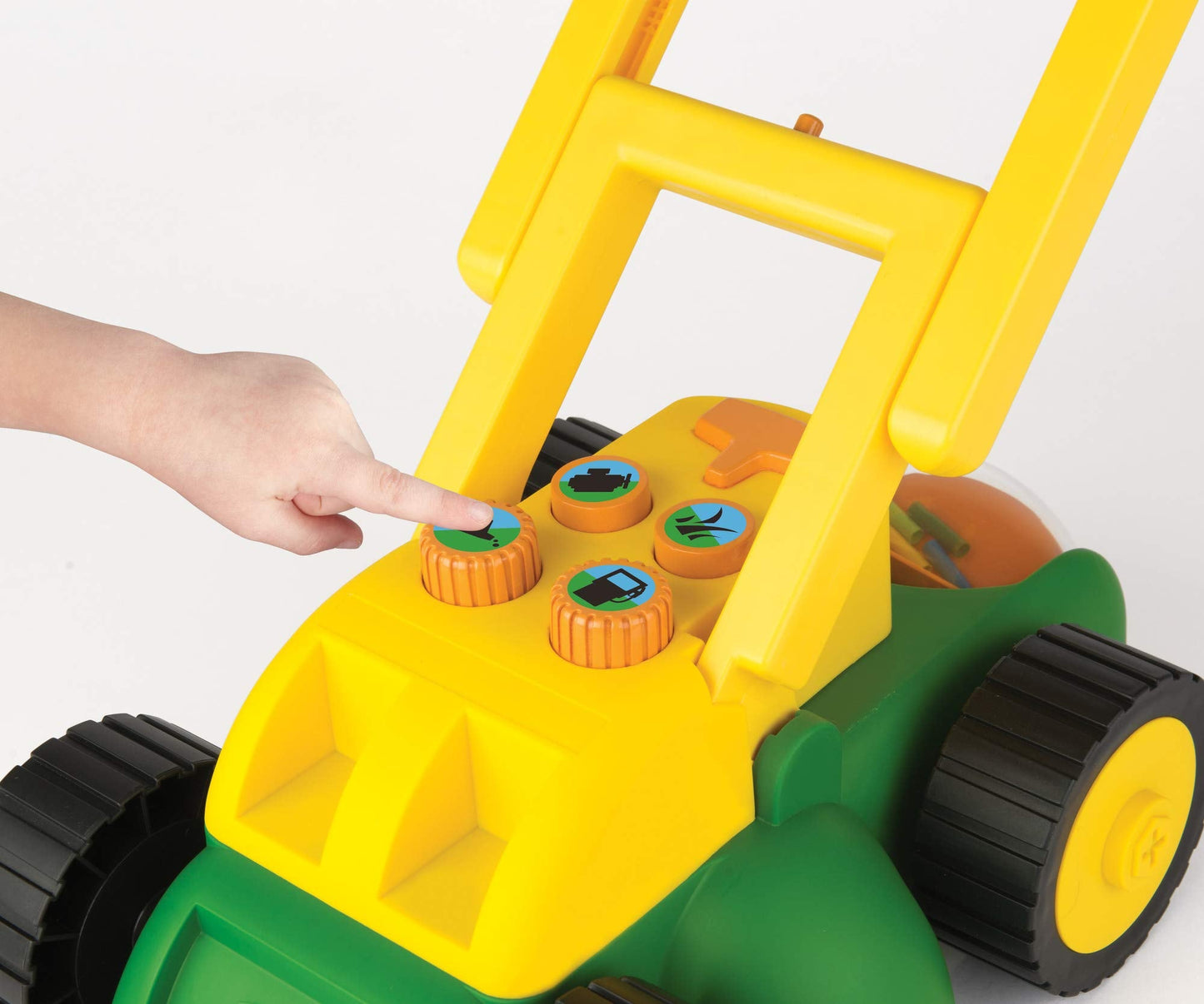Tomy John Deere Electronic Lawn Mower Toy for Kids – Interactive Sounds