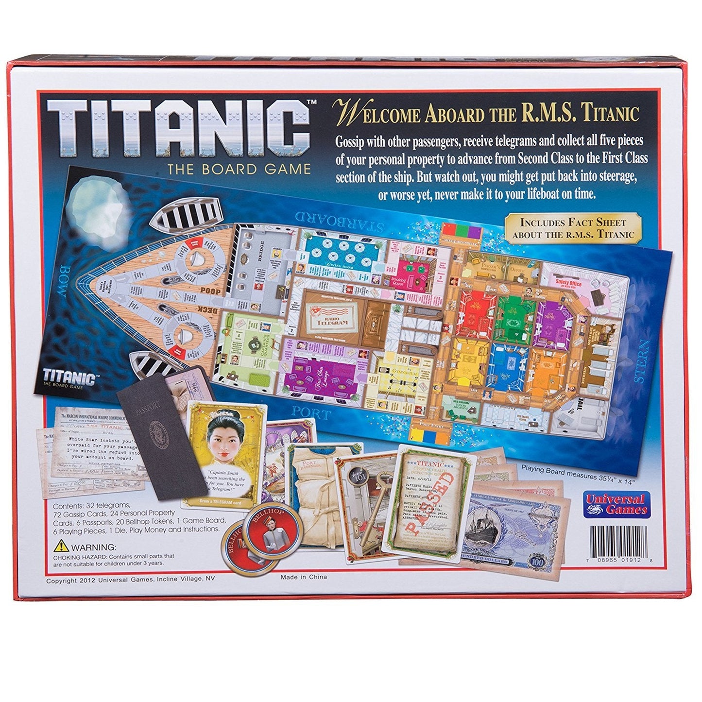 Titanic The Board Game - Centenial Collector's Edition | John N. Hansen