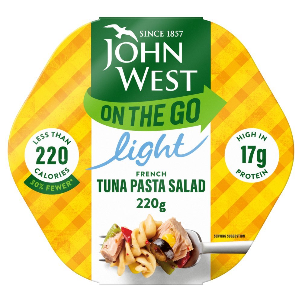 John West Light French Tuna Pasta Salad 220g (Case of 6)
