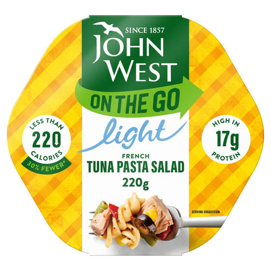 John West Light French Tuna Pasta Salad 220g (Case of 6)