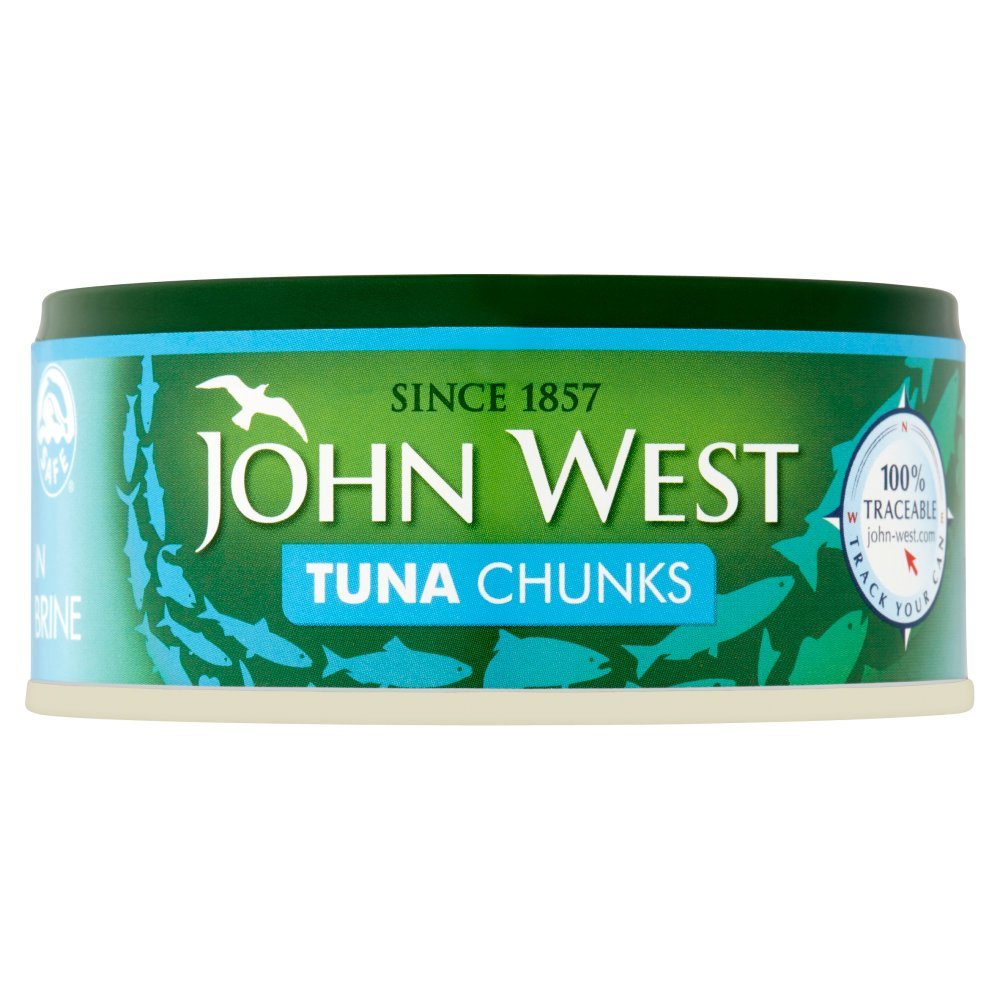 John West Tuna Chunks in Brine 145g (Case of 12)