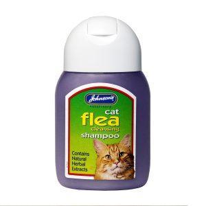 Johnsons Cat Flea Cleansing Shampoo 125mlx6