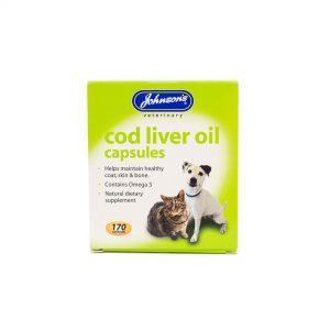 Johnsons Cod Liver Oil Capsules 170x3