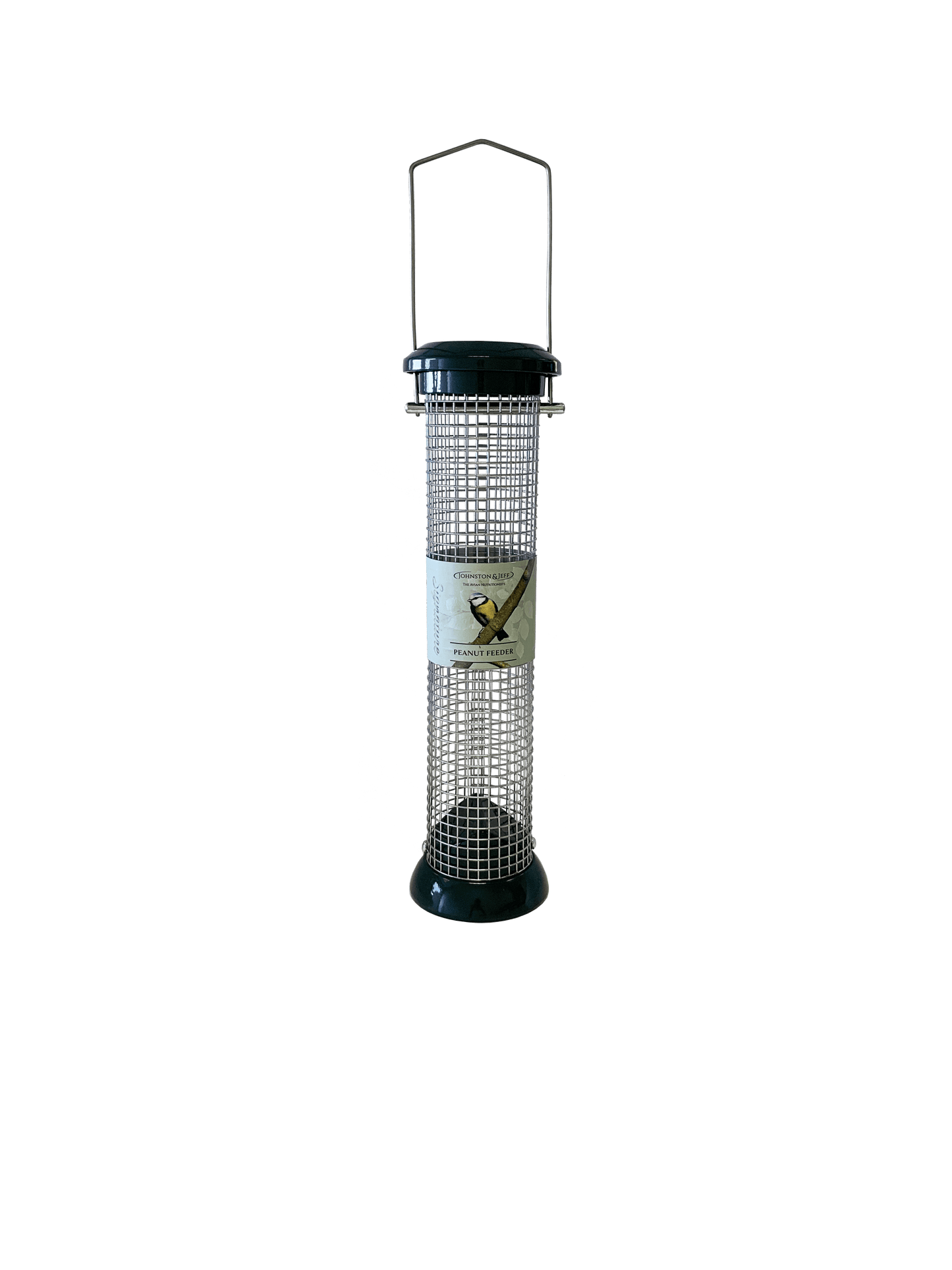 Johnston & Jeff Green Cast Peanut Feeder 30cm