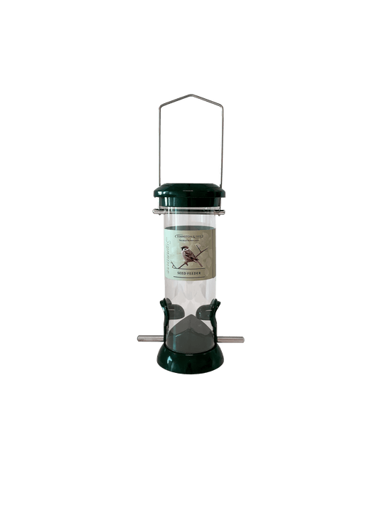 Johnston & Jeff Green Cast Seed Feeder 20cm