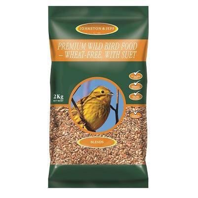 Johnston & Jeff Premium Wild Bird with Suet 6x2 kg