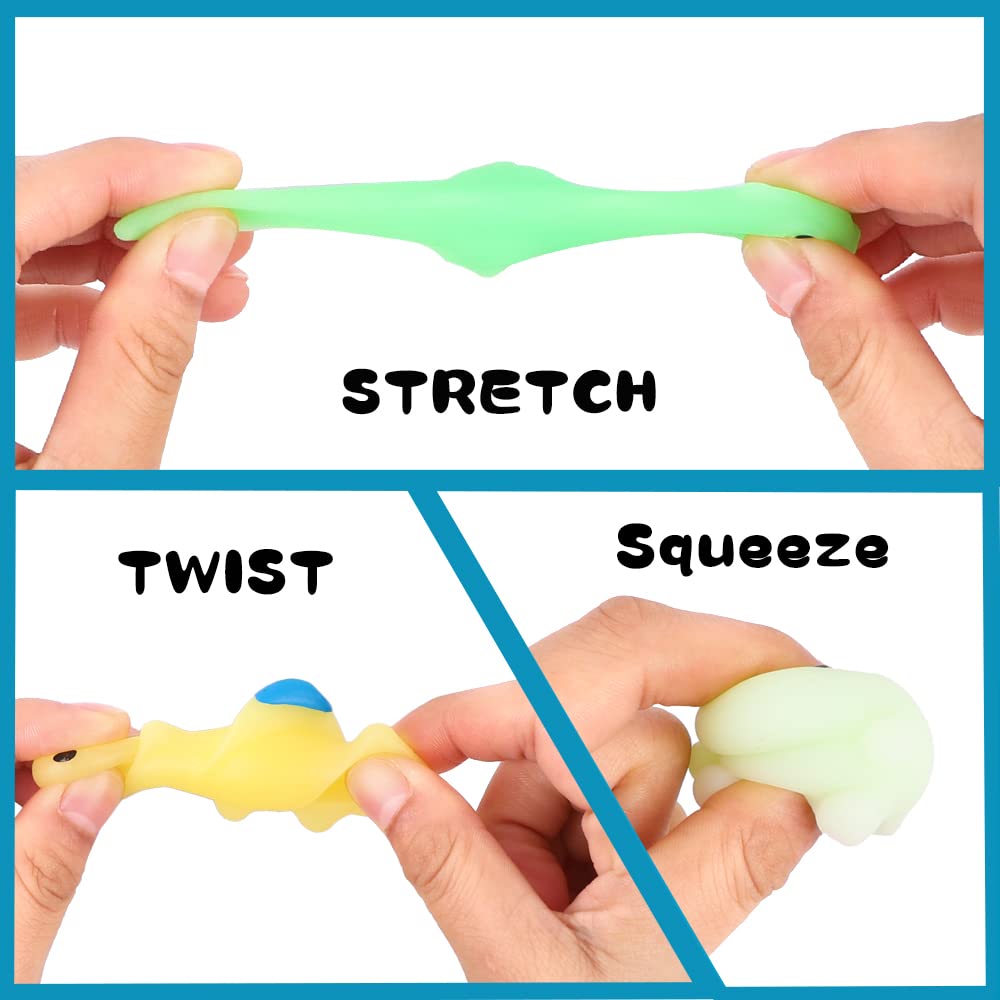 JOICEE 24pcs Dinosaur Squishy Egg Set – Prefilled Easter Eggs for Kids