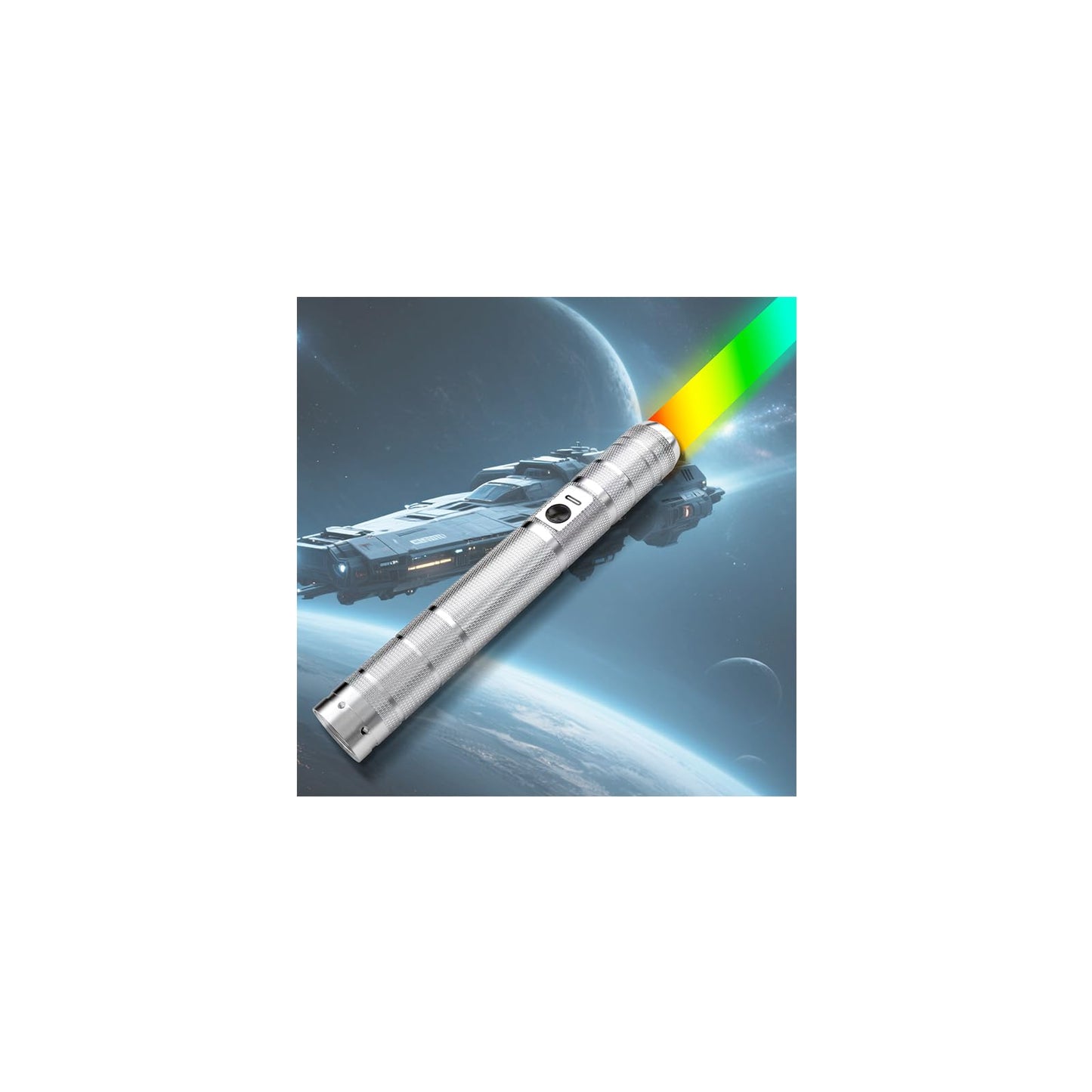JOINBO Light Up Saber – RGB Colors, Motion-Sensor Dueling Sword for Adults & Kids