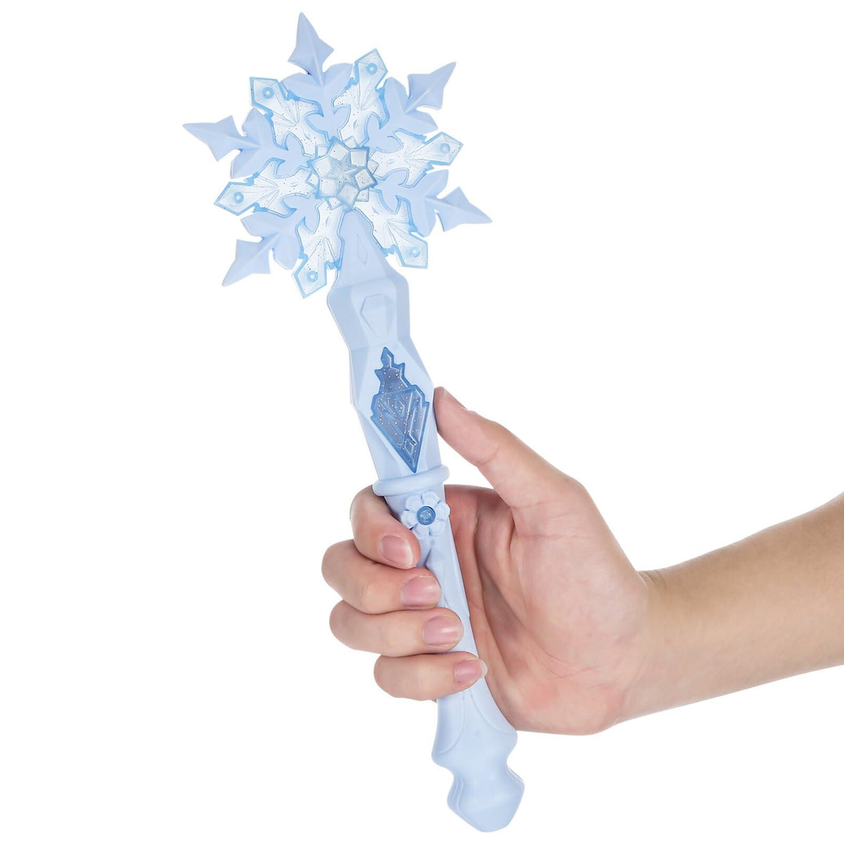 JOINPAYA Snowflake Wand — Light-Up Princess Glow Wand for Christmas & Halloween
