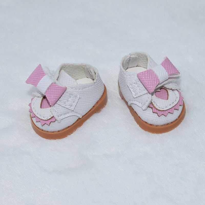 Jojedomo Labubu 17cm Doll Shoes – Pink, Labubu-Compatible Accessories