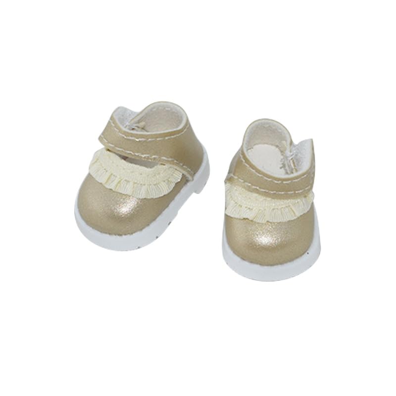 Jojedomo HB-Gold Labubu 17cm Doll Shoes – Compatible Labubu Accessories