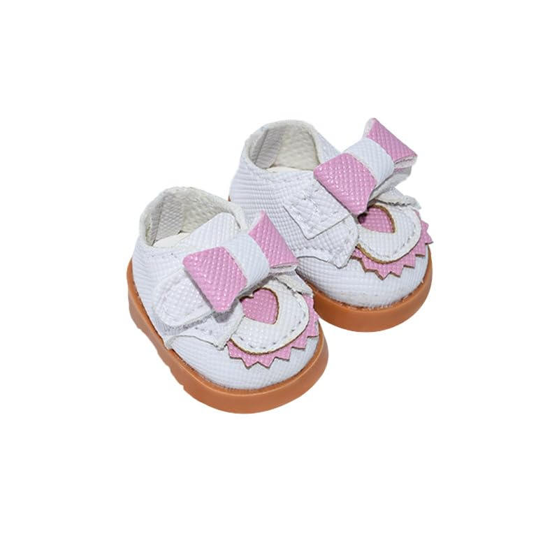 Jojedomo Labubu 17cm Doll Shoes – Pink, Labubu-Compatible Accessories