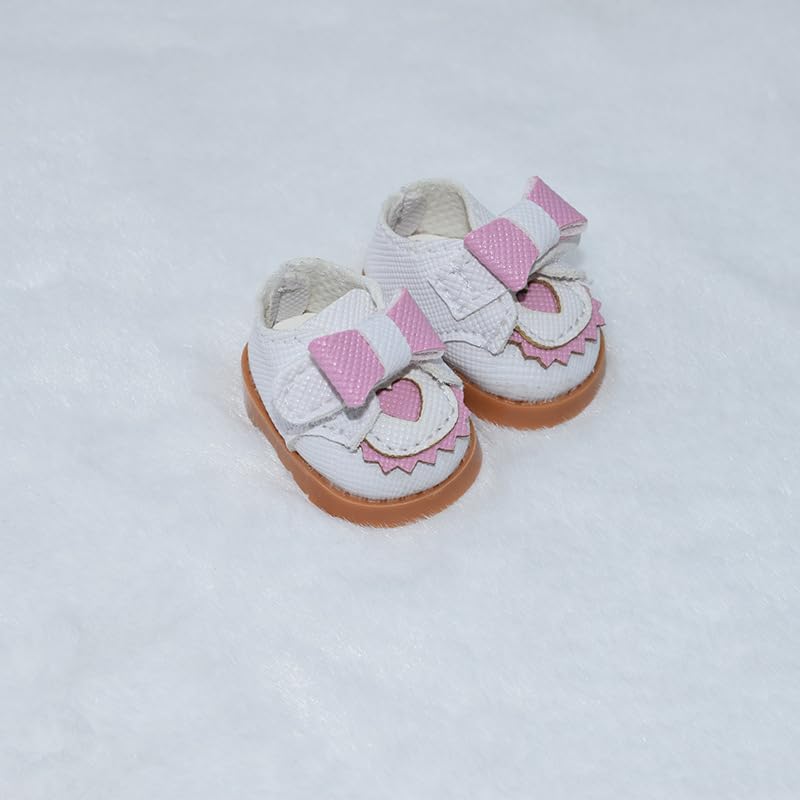 Jojedomo Labubu 17cm Doll Shoes – Pink, Labubu-Compatible Accessories