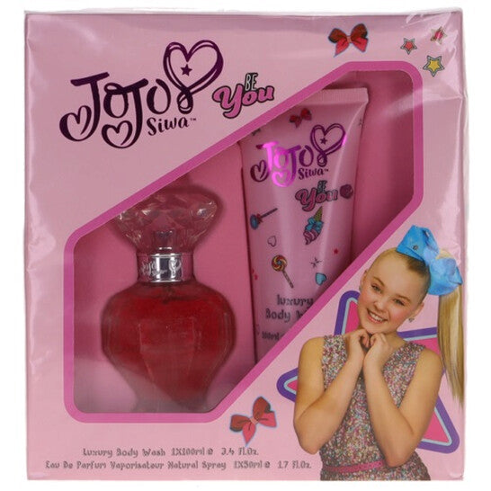 JoJo Siwa Be You Gift Set 50ml EDP + 100ml Body Wash Women's Fragrance