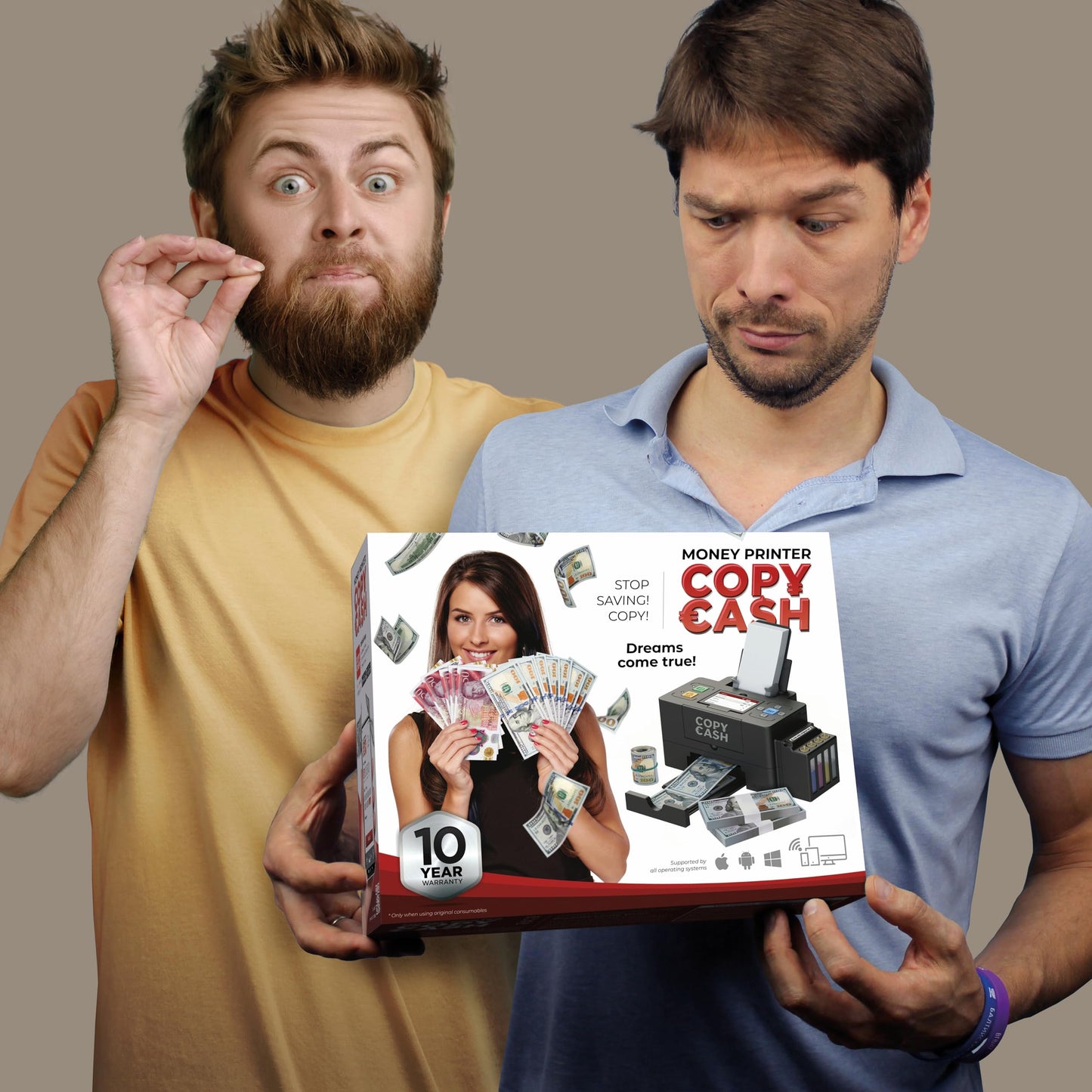 Jokebox CopyCash Prank Gift Box – Hilarious Empty Gift Box for Real Presents