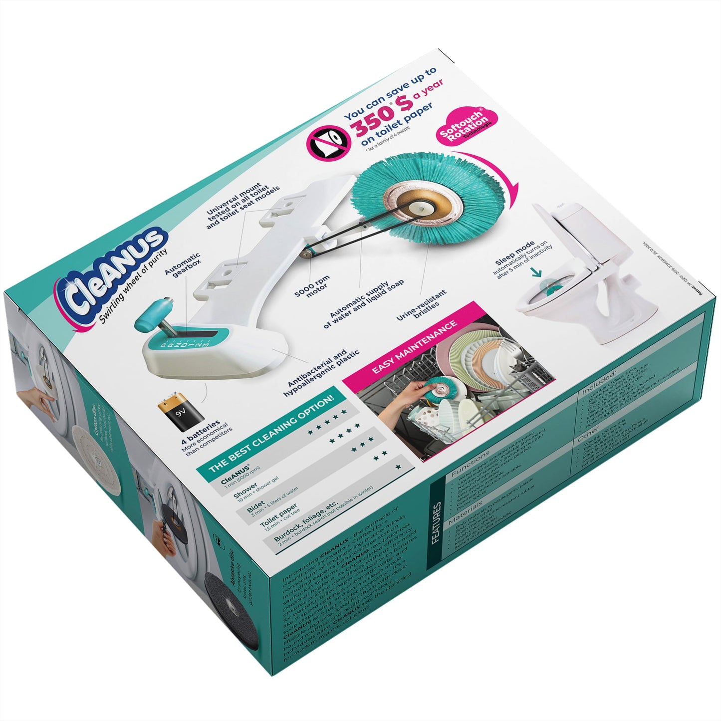 Jokebox Cleanus Prank Gift Box | Real-Looking Empty Gag Box for Surprises