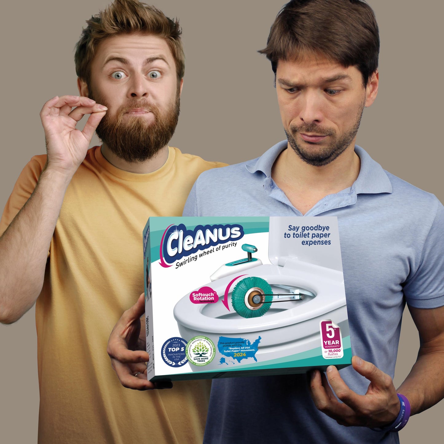 Jokebox Cleanus Prank Gift Box | Real-Looking Empty Gag Box for Surprises