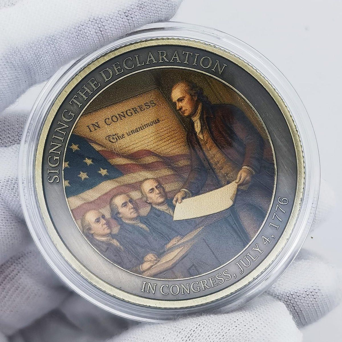 Jokimu 250th US Independence Anniversary Challenge Coin (1776–2026) – 250th A