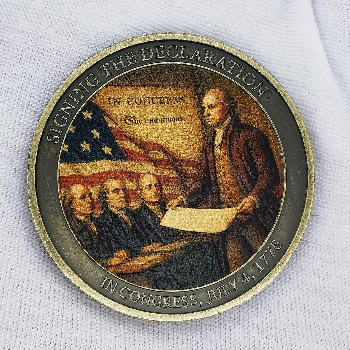 Jokimu 250th US Independence Anniversary Challenge Coin (1776–2026) – 250th A