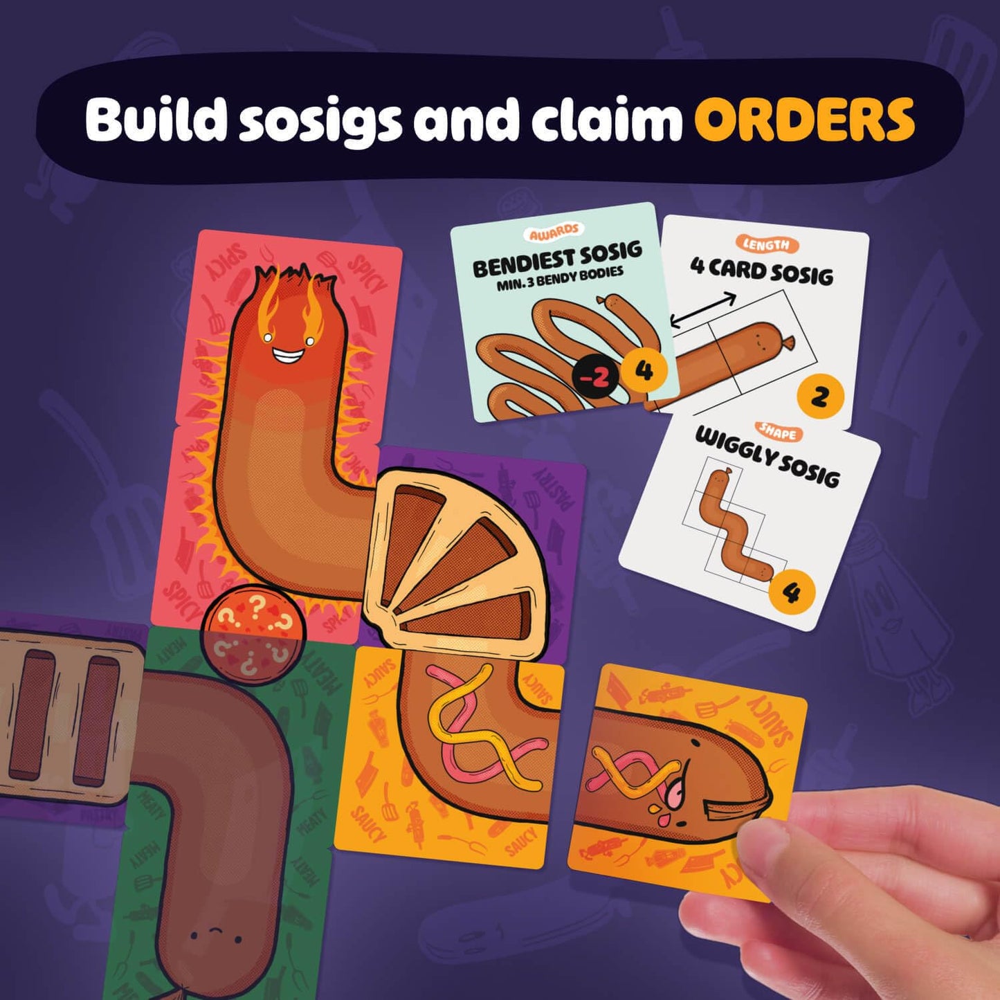 Joking Hazard Sosig: Family Friendly Card Game for 2-4 | Travel Sized