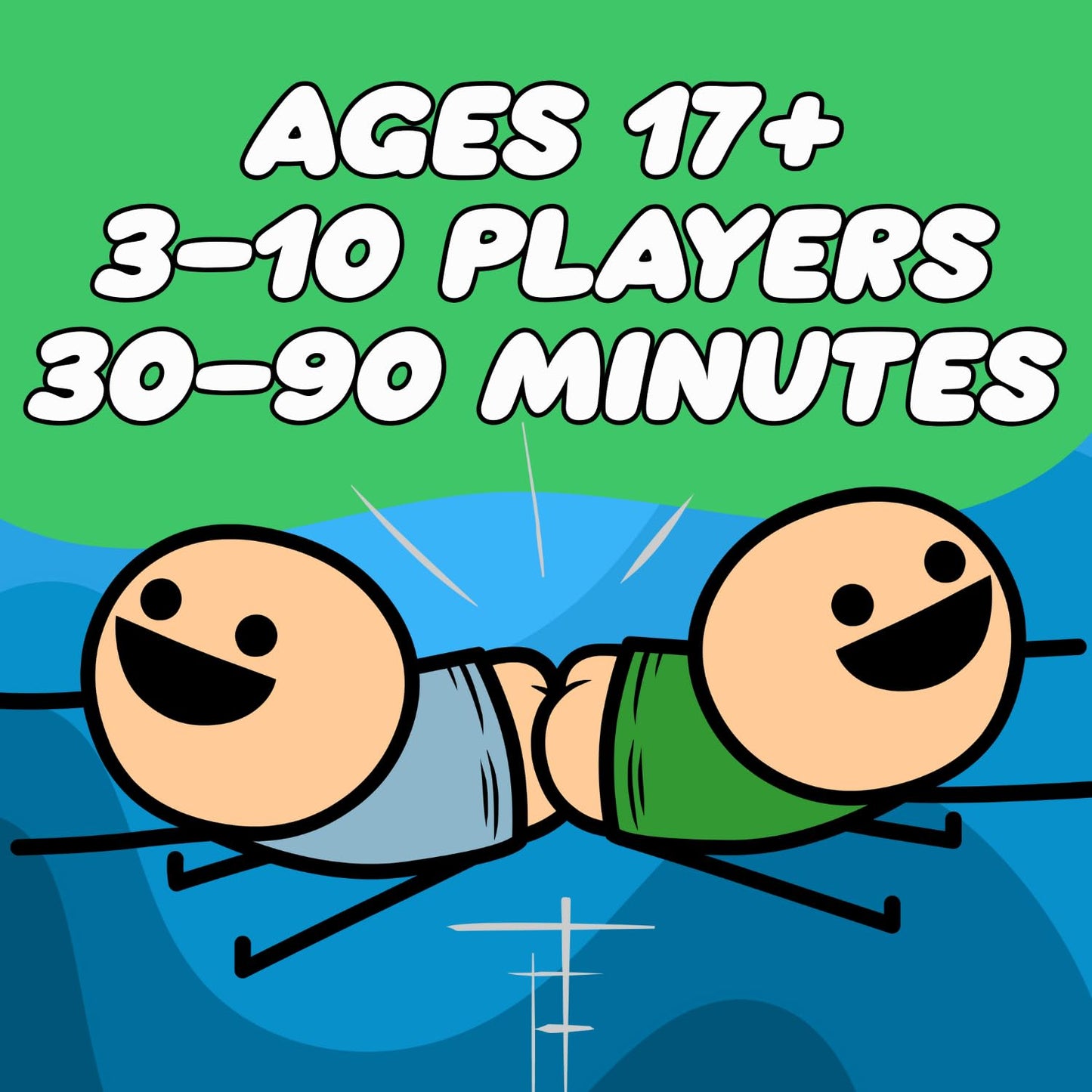 Joking Hazard by Cyanide & Happiness – 360+ Funny & Inappropriate Comic Card Game with Add-Your-Own-Words