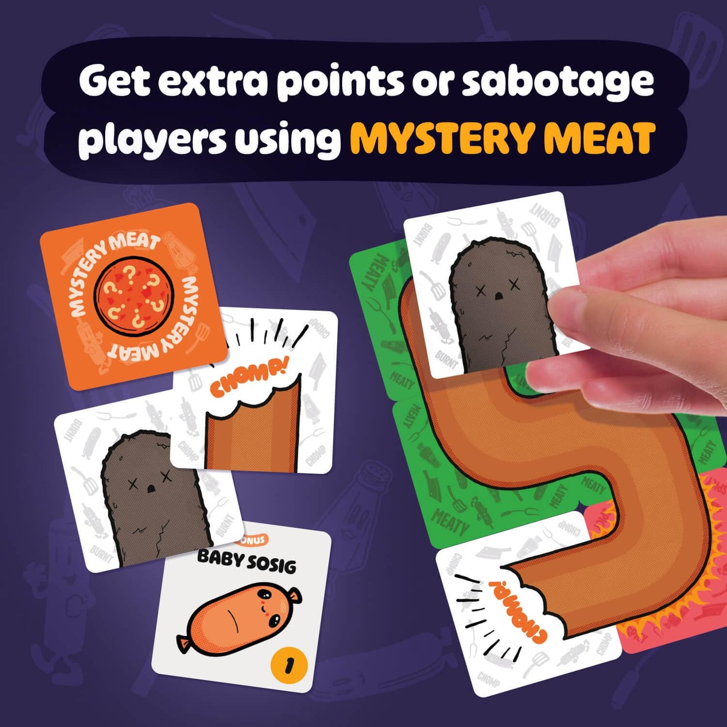 Joking Hazard Sosig: Family Friendly Card Game for 2-4 | Travel Sized