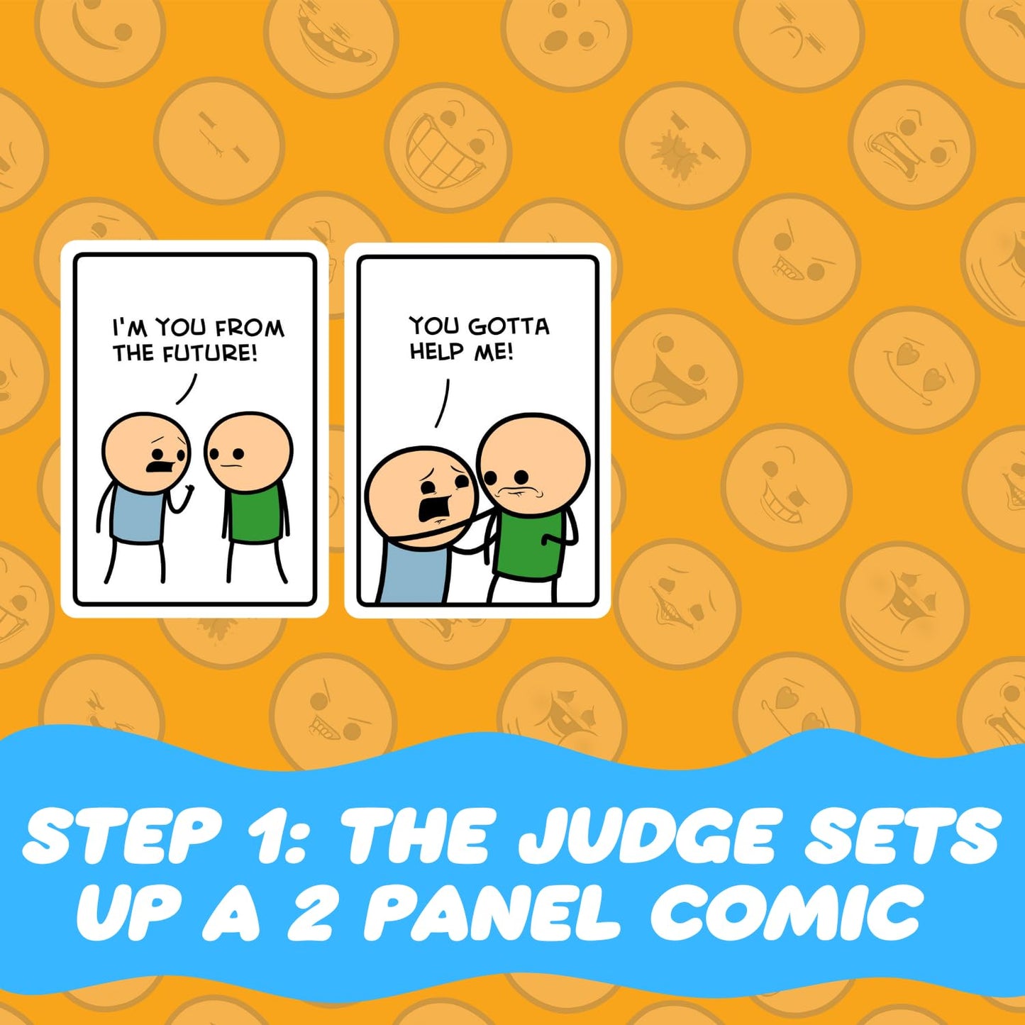 Joking Hazard by Cyanide & Happiness – 360+ Funny & Inappropriate Comic Card Game with Add-Your-Own-Words