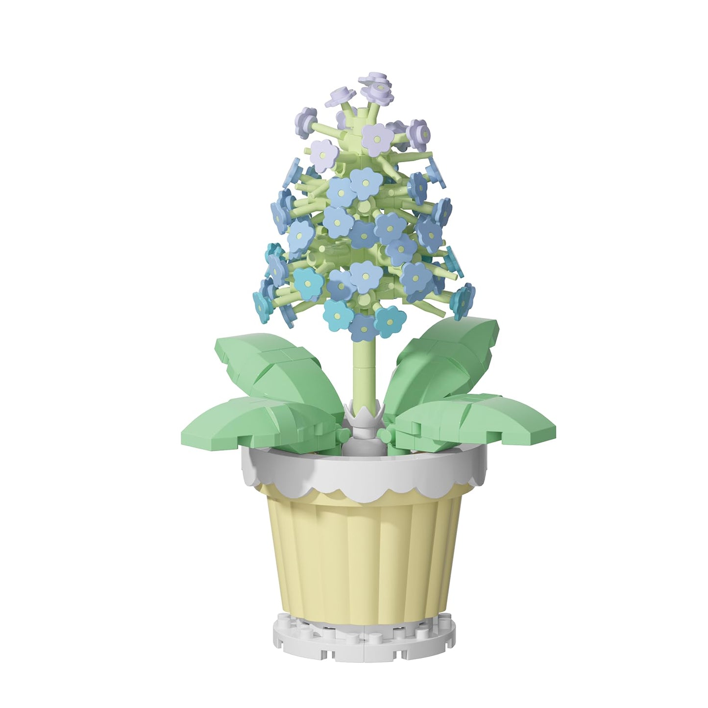 Jollcnoia Hyacinth Mini Flower Bonsai Blocks – DIY Flower Potted Plant Toys