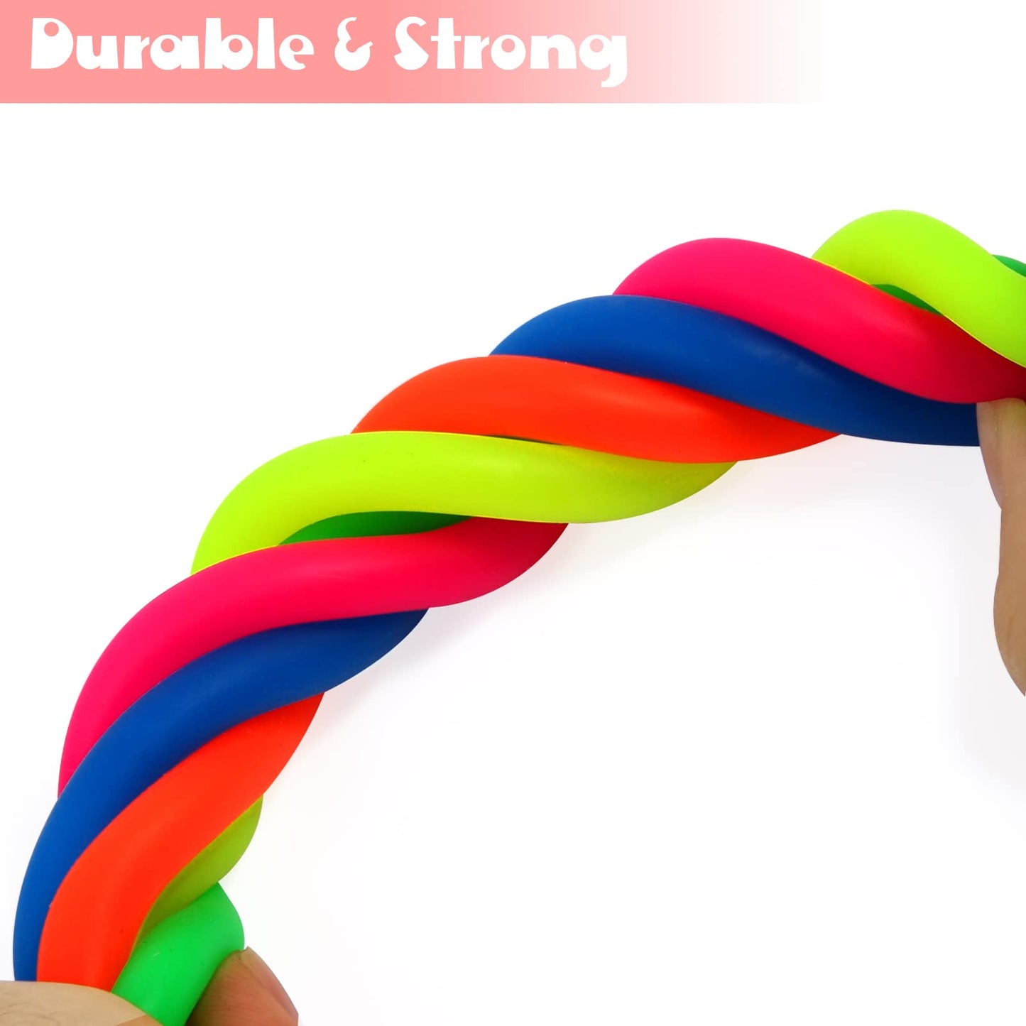 Jomelly 12-Pack Sensory Strings – Fidget Toys for Kids | Stress & Focus Support, Autism ADHD Sensory Toy Set