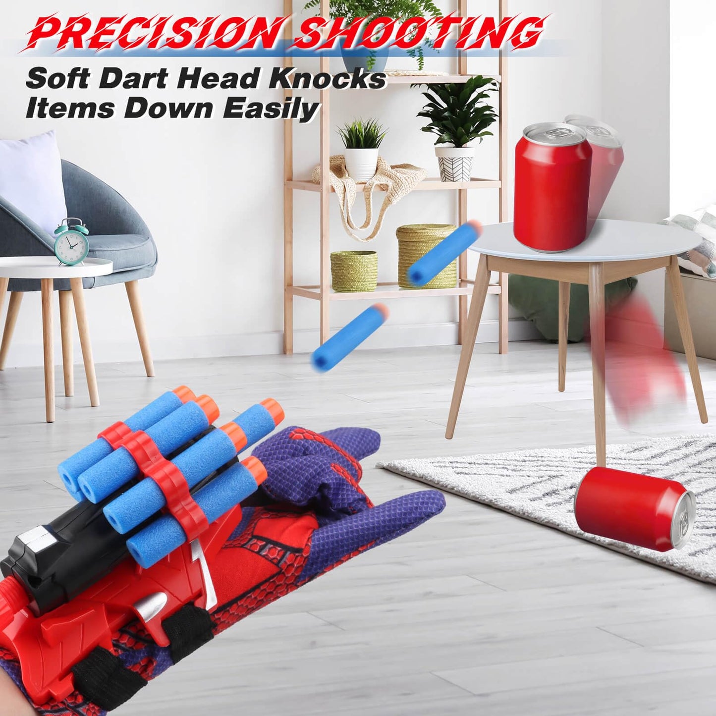 JONEG Web Shooters 2-Pack – Spider Glove Launcher Toy for Kids