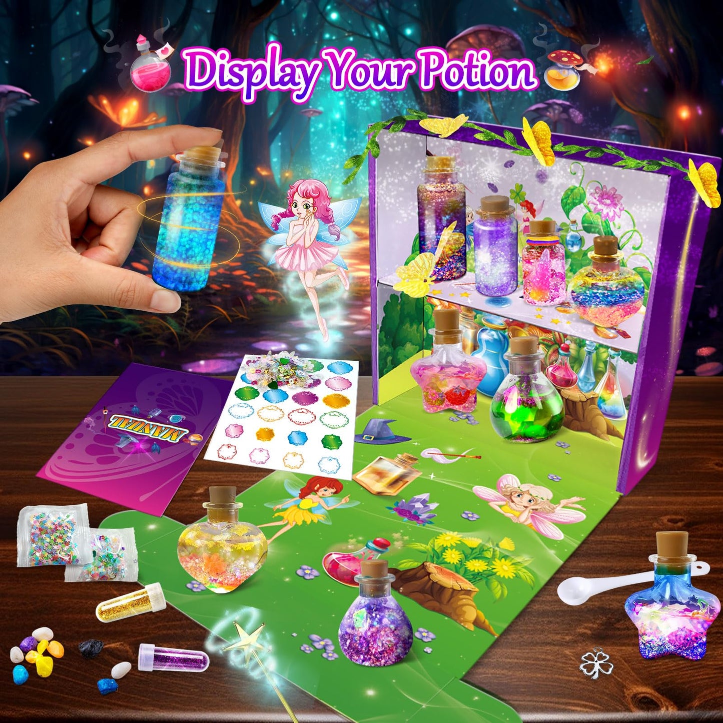 JOPSHEEN Potion Making Kit for Kids | DIY 12 Potions Craft Toys Gift
