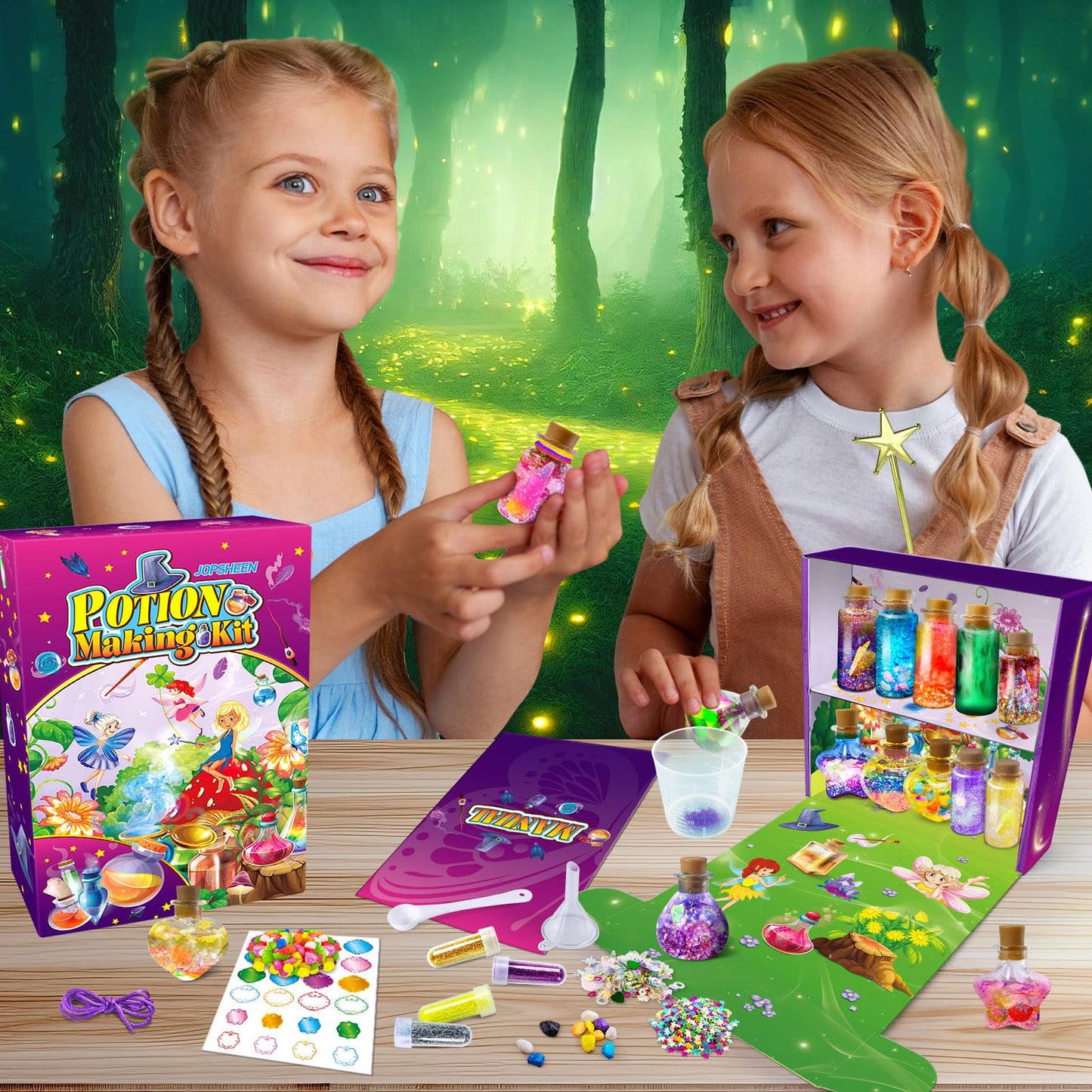 JOPSHEEN Potion Making Kit for Kids | DIY 12 Potions Craft Toys Gift
