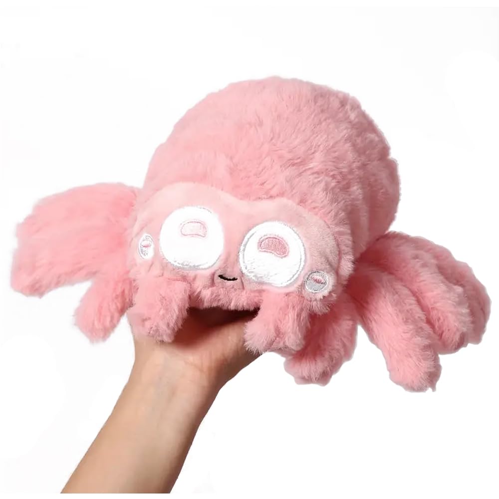 Jorkei Spider Plush Toy – 9-Inch Cute Plush Spider, Ideal Gift for Birthdays, Halloween & Valentine’s Day