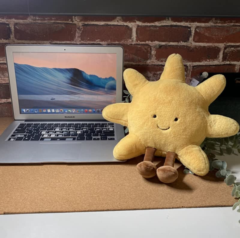 JOSON Sun Shaped Plush Toys – Soft Bedside Pillows for Kids & Home Decor