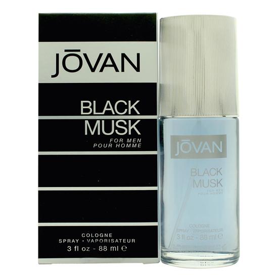 Jovan Black Musk Eau De Cologne 90ml Spray Men's Fragrance
