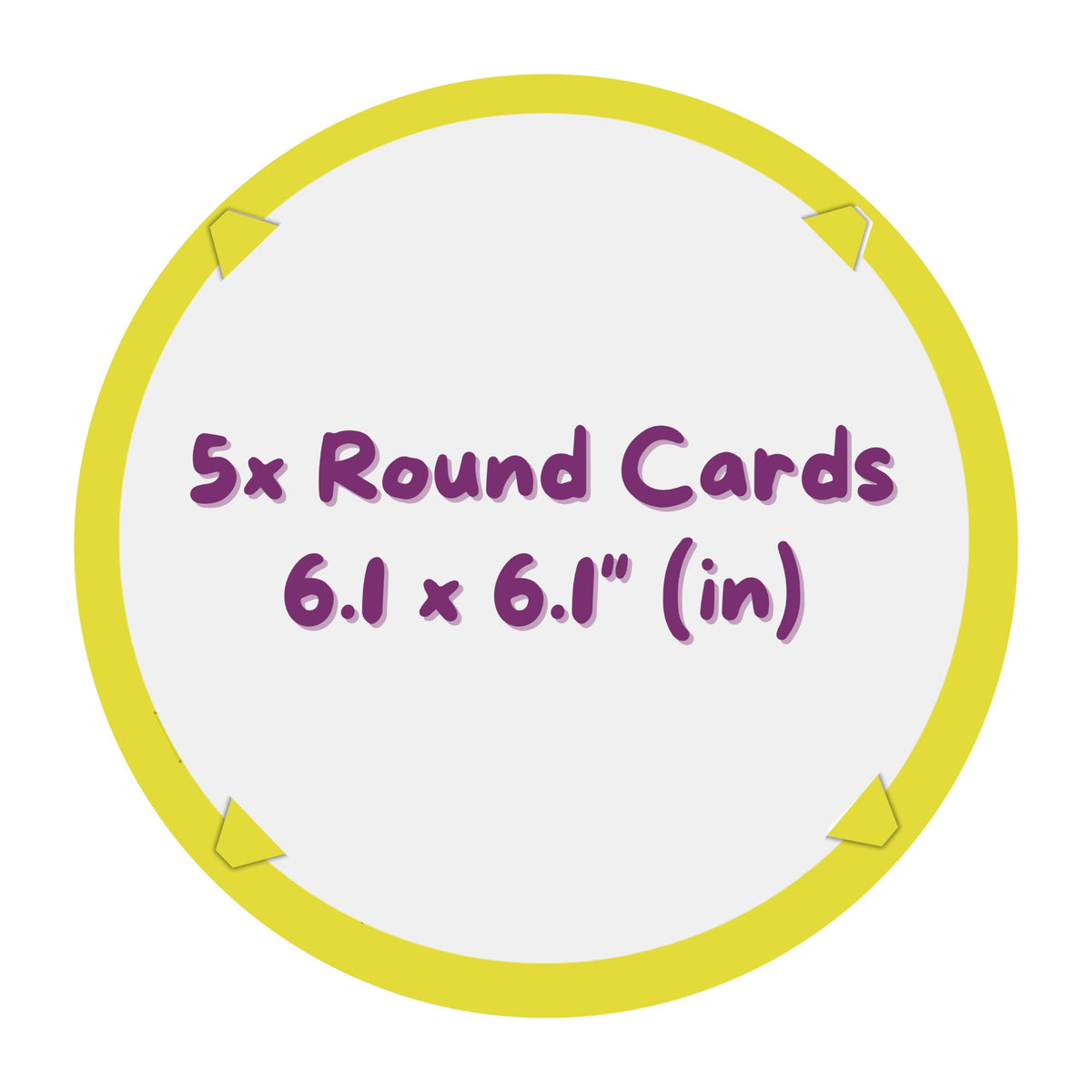 Jovial & Joyful Spin & Spiral Art Refill Pack: 25 Cardboard Pieces, 6 Paint Colors