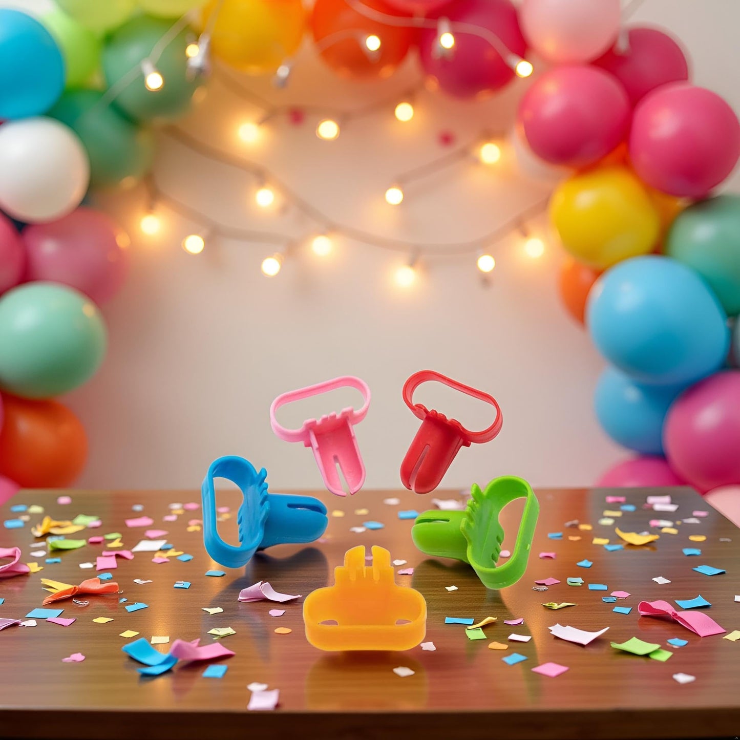 Jowxsx 5-Pcs Colorful Balloon Tie Tools – Columns & Arches