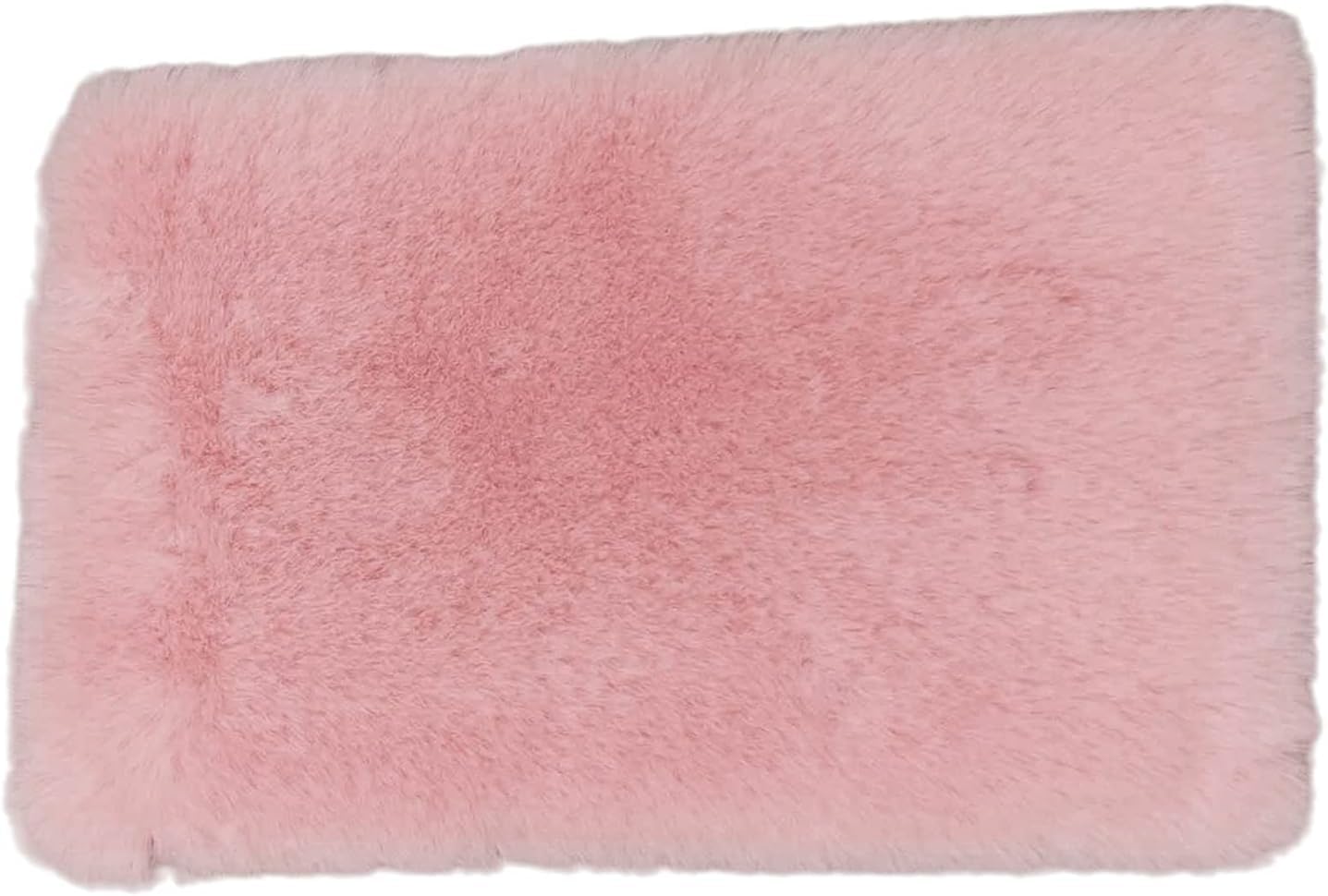 Jowxsx Pink Dollhouse Carpet – Fluffy Mini Rug for 1/12, 1/8, 1/6 Scale (Square S)
