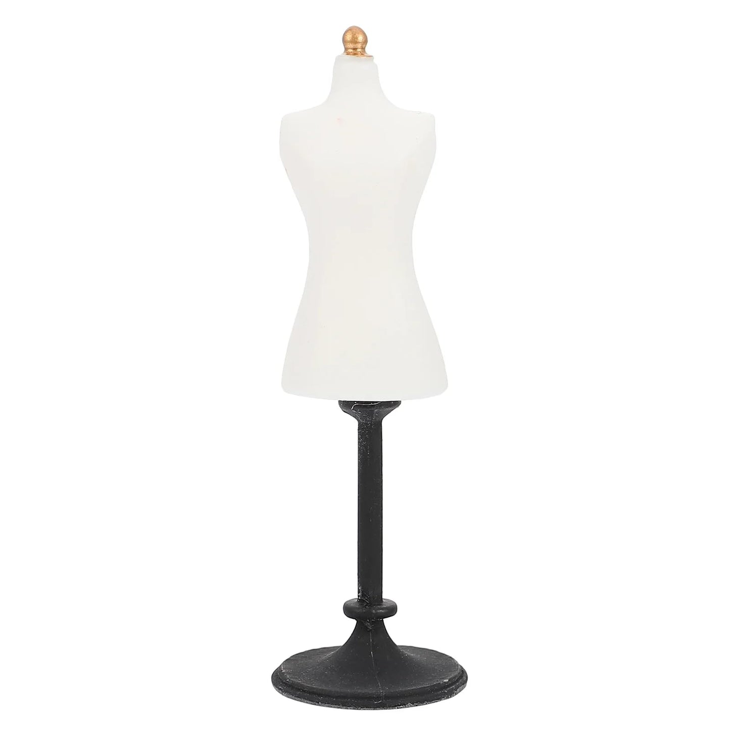 Jowxsx White 1/24 Scale Miniature Dress Form for Dollhouses