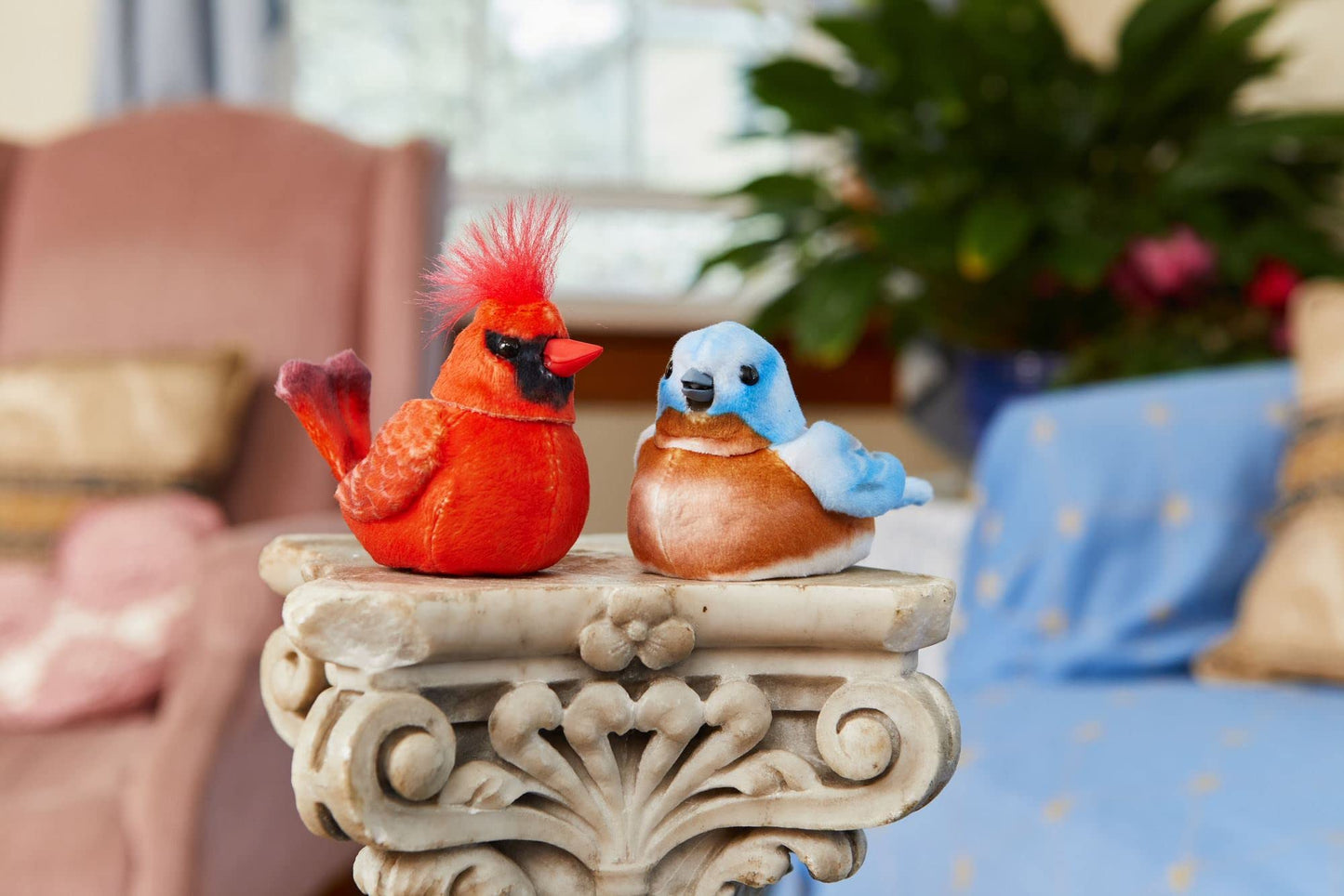 Joy For All Walker Squawker Bluebird | Interactive Senior Walker Companion