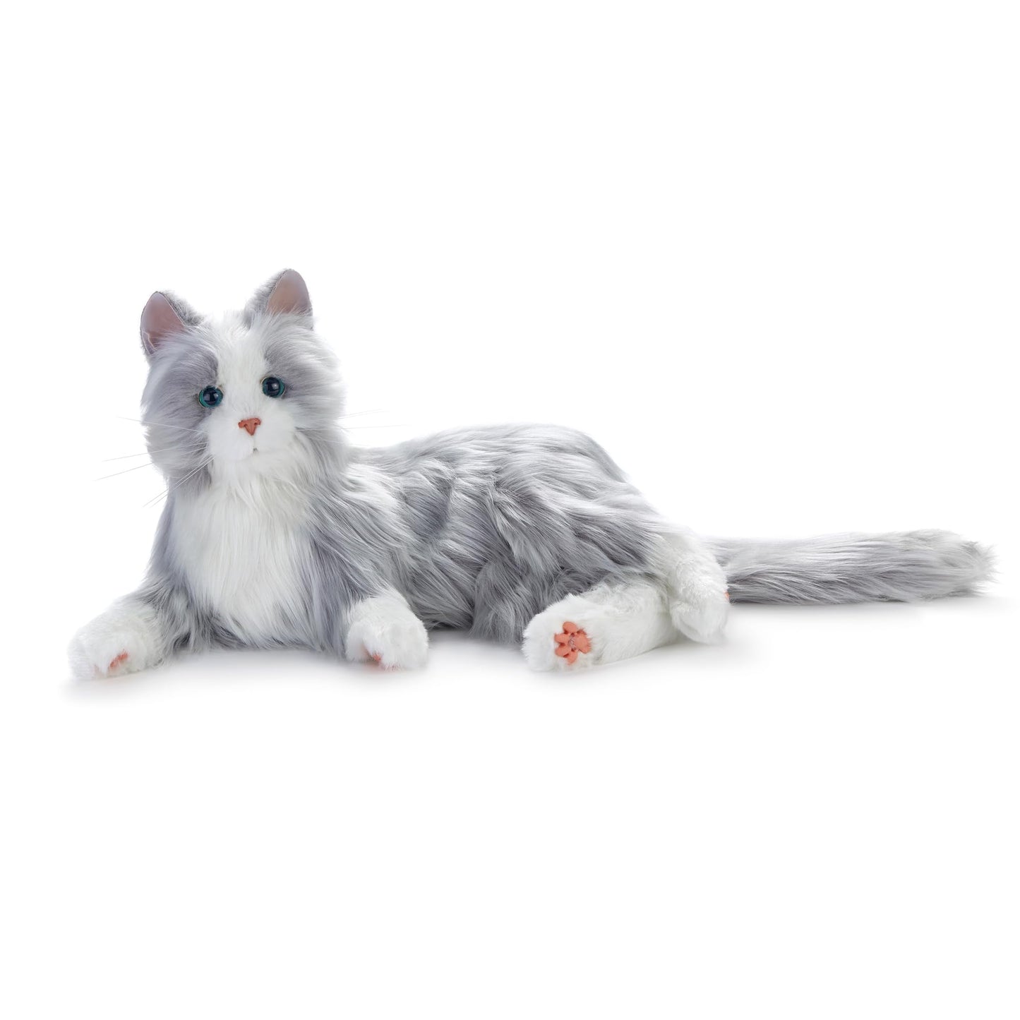 JOY FOR ALL Companion Cat - Lifelike Animatronic Pet for Seniors | Realistic Fur & Purring