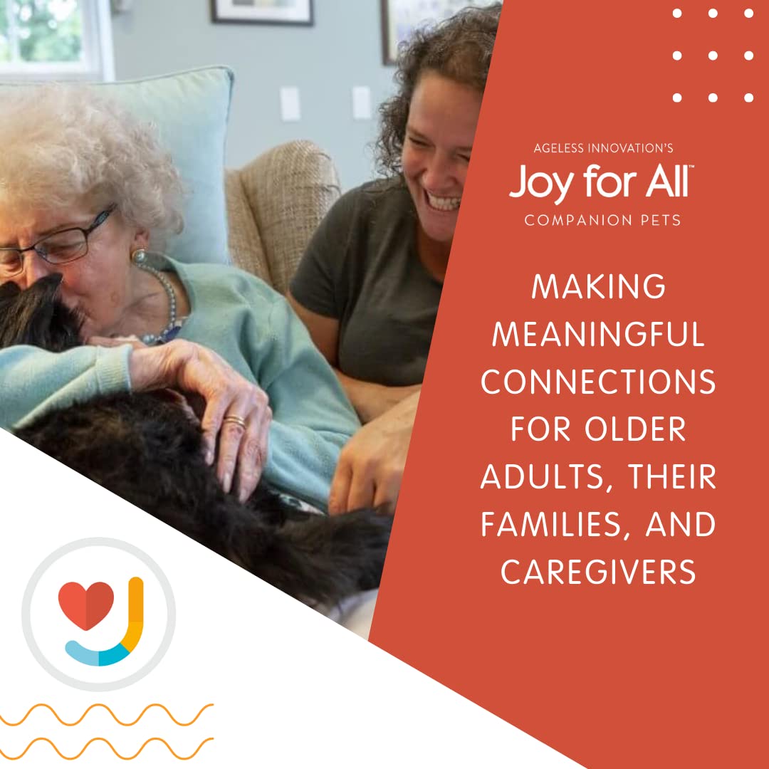 Joy For All Companion Cat — Lifelike Animatronic Tuxedo Cat for Seniors