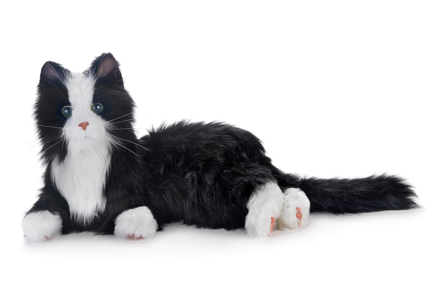 Joy For All Companion Cat — Lifelike Animatronic Tuxedo Cat for Seniors