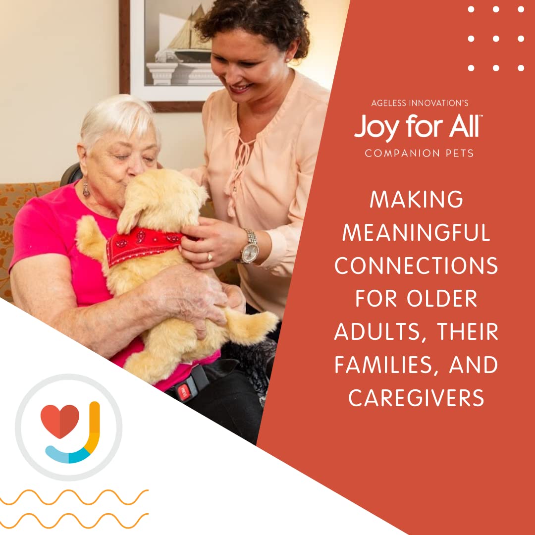 JOY FOR ALL Golden Pup – Ageless Innovation Companion Dog for Seniors