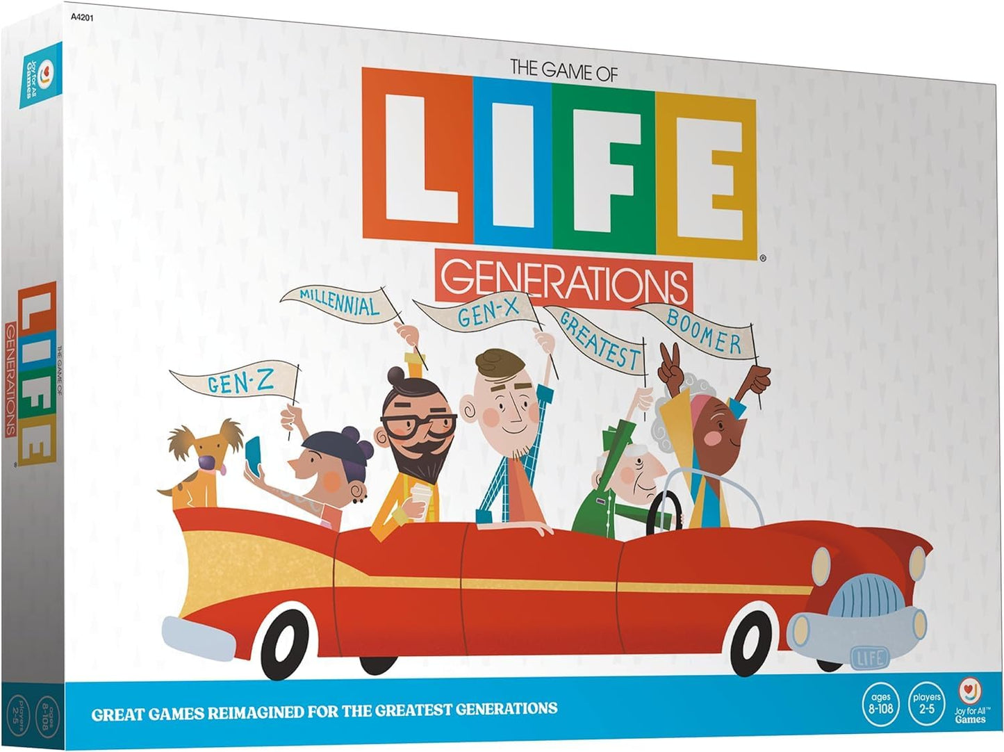 Joy for All The Game of Life Generations – Senior Board Game by JOY FOR ALL